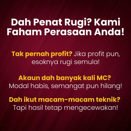 Dah Penat Rugi Kami Faham Perasaan Anda!